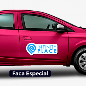 IMÃ PARA CARRO - Faca Especial Manta Magnética Personalizada    - Corte Especial - Personalizado com a sua arte e/ou logotipo